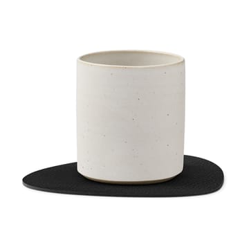 Serene coaster curve 11x13 cm - Black - LIND DNA