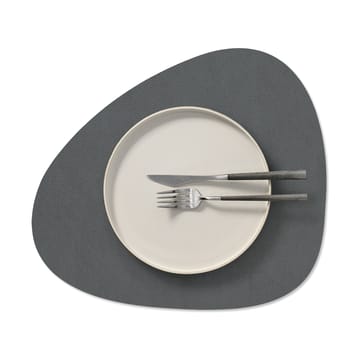 Serene placemat curve M - Anthracite - LIND DNA