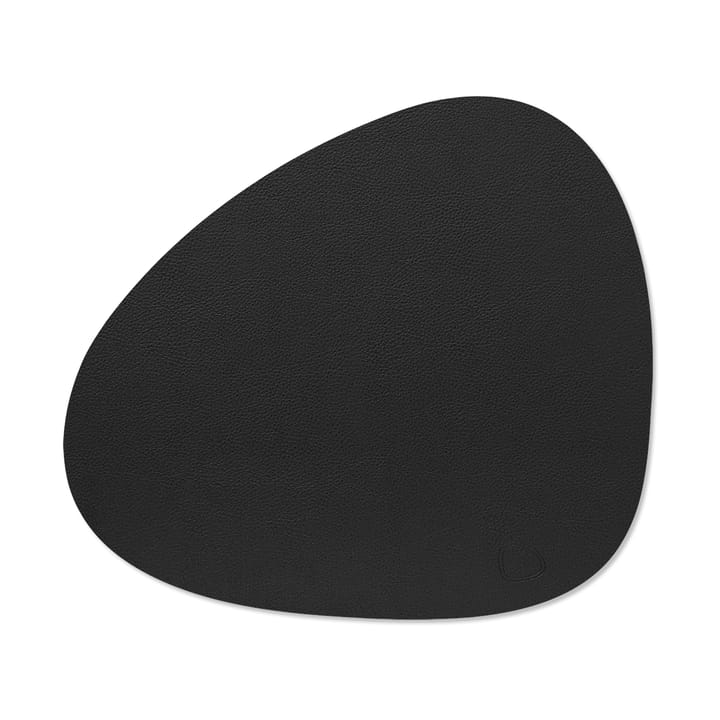 Serene placemat curve M, Black LIND DNA