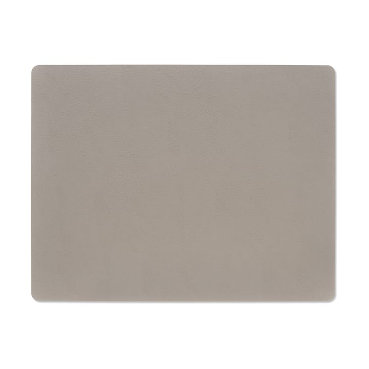 Serene placemat square L 35x45 cm - Ash - LIND DNA