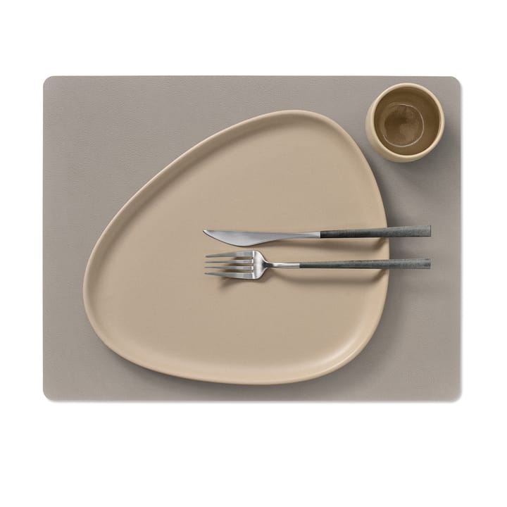 Serene placemat square L 35x45 cm, Ash LIND DNA