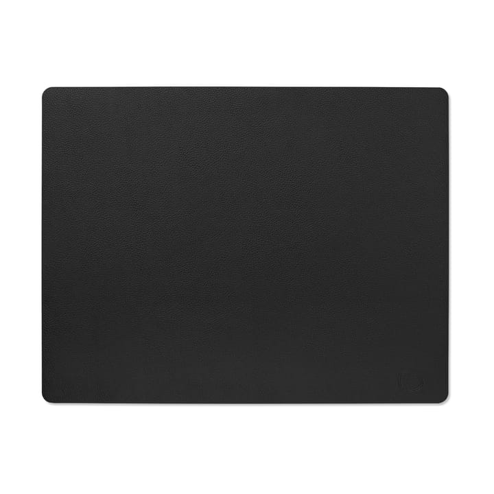 Serene placemat square L 35x45 cm, Black LIND DNA