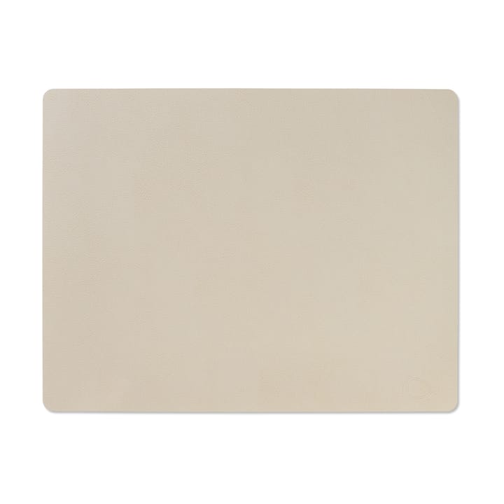 Serene placemat square L 35x45 cm, Cream LIND DNA