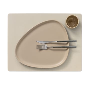 Serene placemat square L 35x45 cm - Cream - LIND DNA