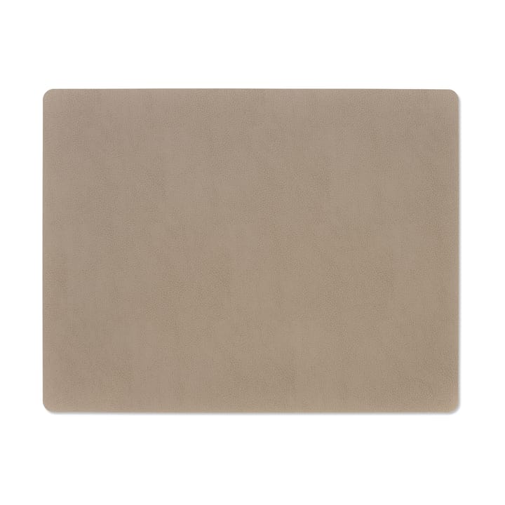 Serene placemat square L 35x45 cm, Mole Grey LIND DNA