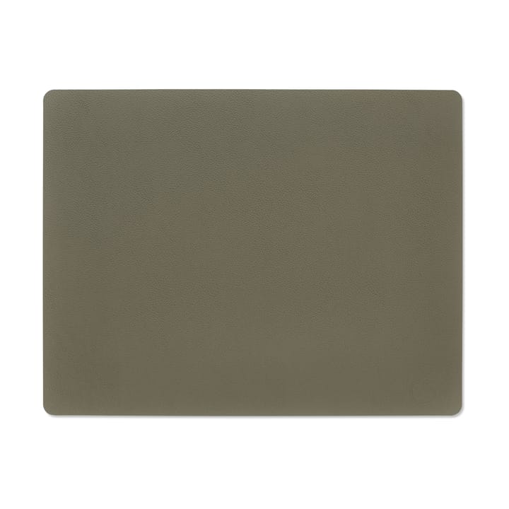 Serene placemat square L 35x45 cm, Moss LIND DNA