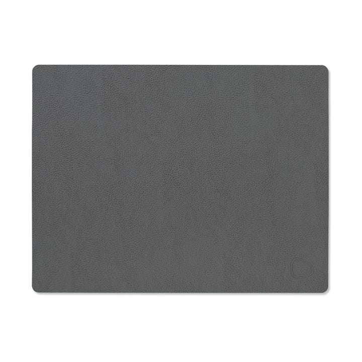 Serene placemat square M 26.5x34.5 cm, Anthracite LIND DNA