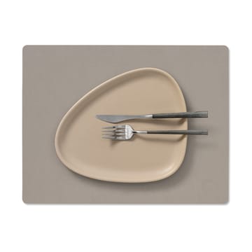 Serene placemat square M 26.5x34.5 cm - Ash - LIND DNA