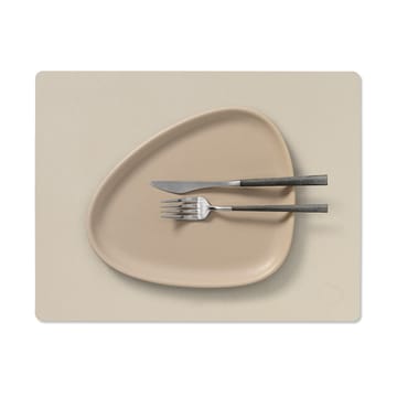 Serene placemat square M 26.5x34.5 cm - Cream - LIND DNA