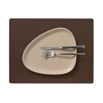 Serene placemat square M 26.5x34.5 cm - Hazel - LIND DNA