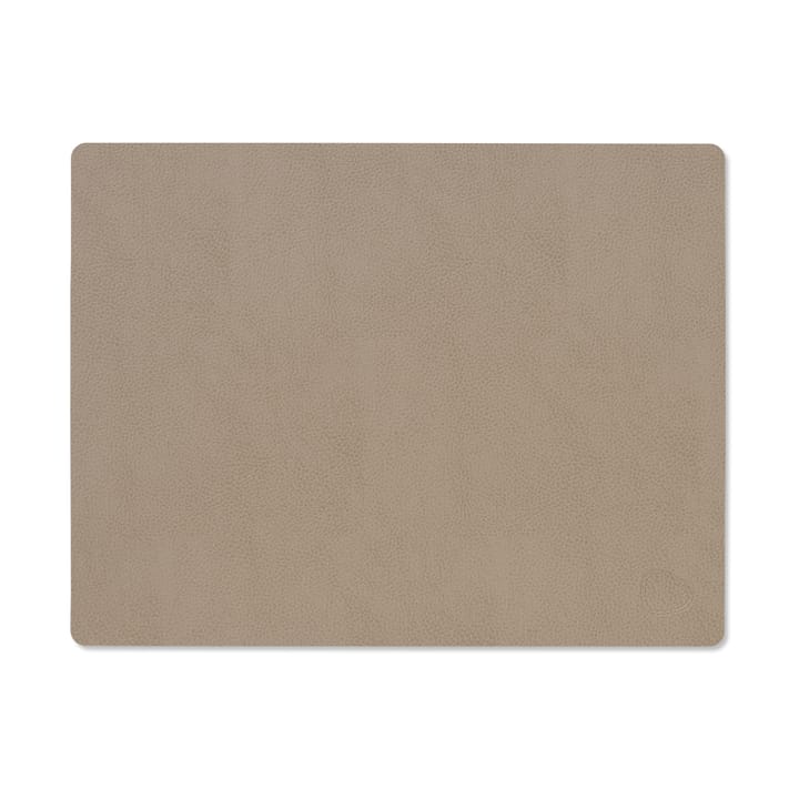 Serene placemat square M 26.5x34.5 cm, Mole Grey LIND DNA