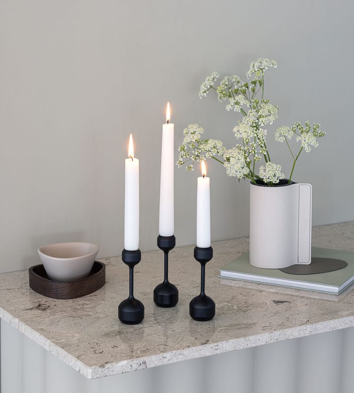 Silhouette candle sticks 120, Black LIND DNA