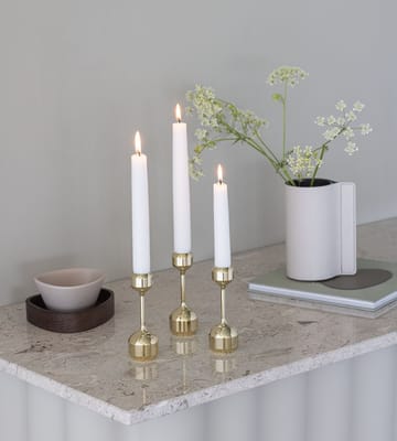 Silhouette candle sticks 120 - Gold - LIND DNA