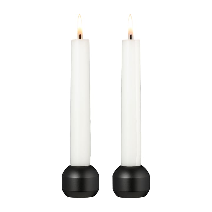 Silhouette candle sticks 34 2-pack, Black LIND DNA