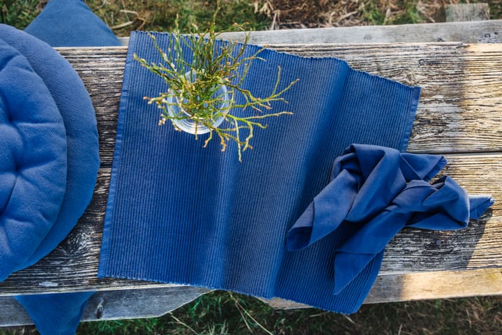 Robert napkins 4-pack, Indigo blue Linum