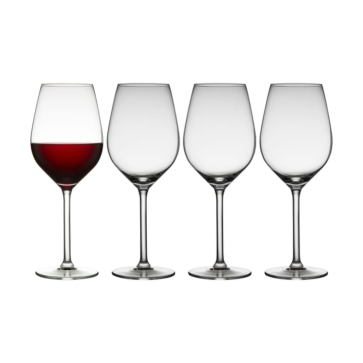 Juvel red wine glass 50 cl 4-pack, Clear Lyngby Glas