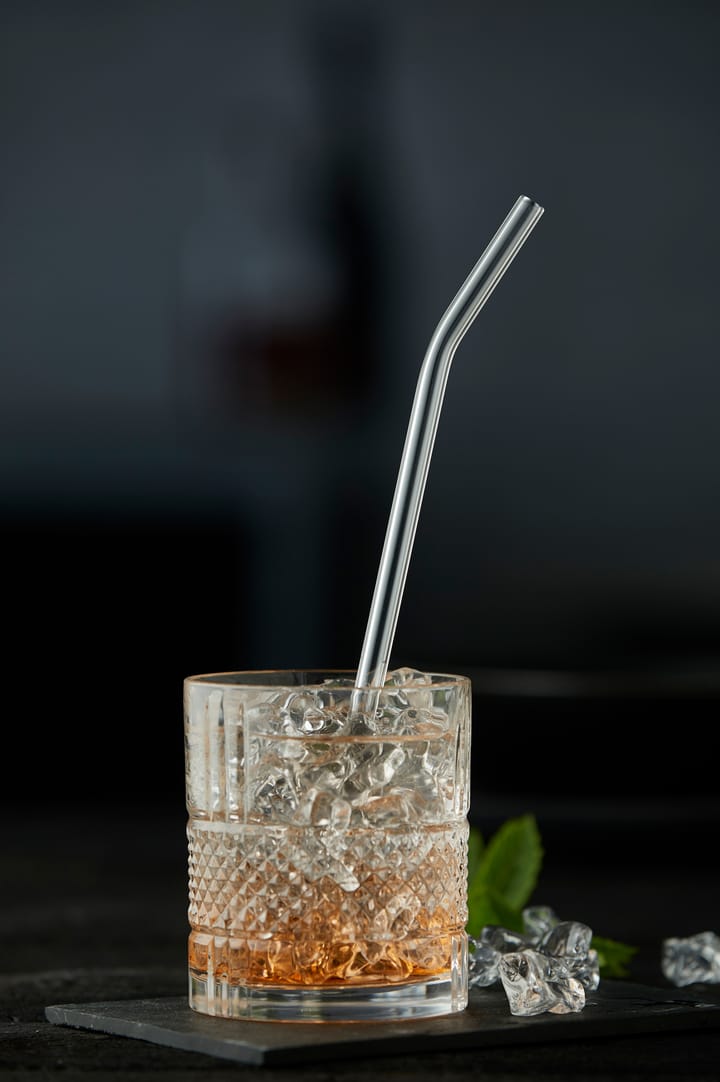 Lyngby Glas straw 21.5 cm 6-pack, Clear Lyngby Glas