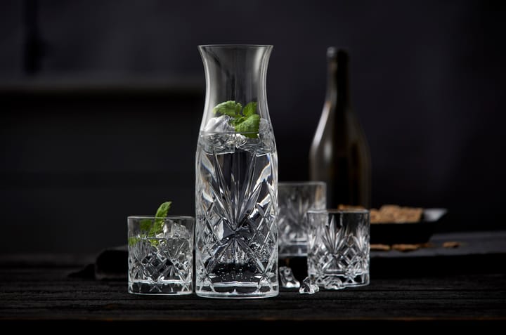 Melodia carafe and water glass 7 pieces, Crystal Lyngby Glas