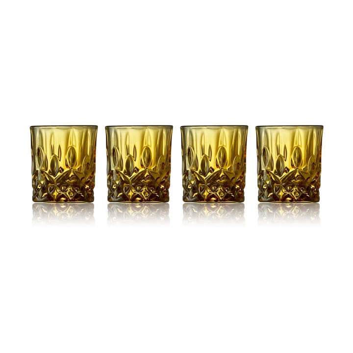 Sorrento shot glasses 4 cl 4-pack, Amber Lyngby Glas