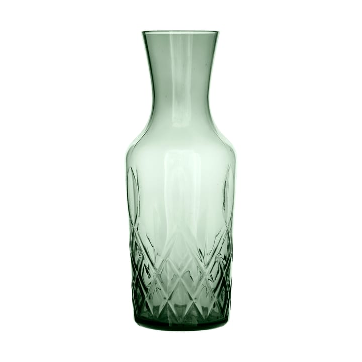 Sorrento water carafe 1 liter - Green - Lyngby Glas