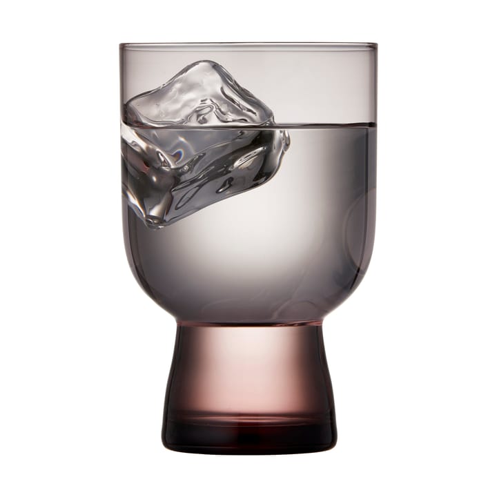 Sorrento water glass 30 cl 4-pack, Pink Lyngby Glas