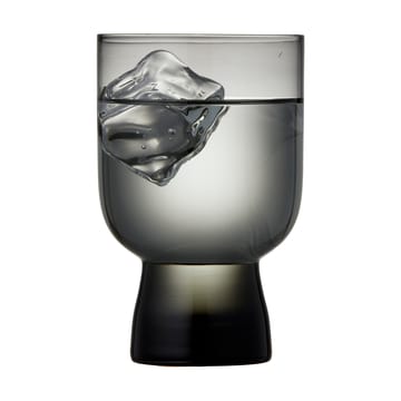 Sorrento water glass 30 cl 4-pack - Smoke - Lyngby Glas