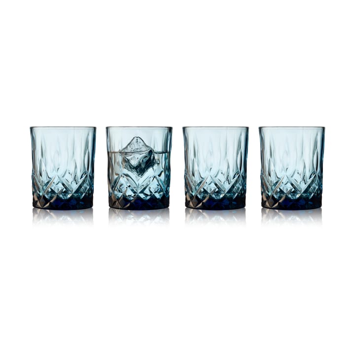 Sorrento whiskey glass 32 cl 4-pack, Blue Lyngby Glas