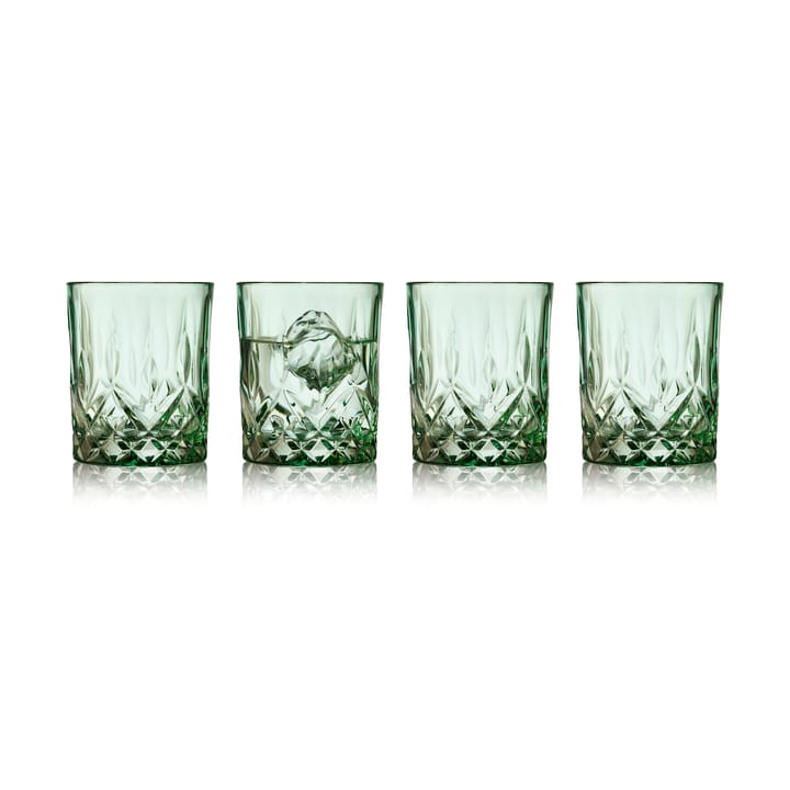 Sorrento whiskey glass 32 cl 4-pack, Green Lyngby Glas