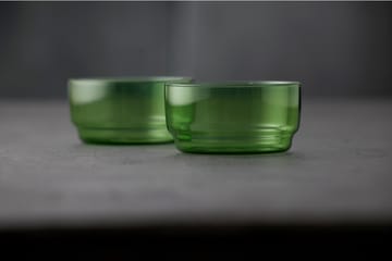 Torino bowl 50 cl 2-pack - Green - Lyngby Glas