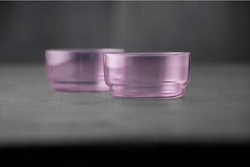 Torino bowl 50 cl 2-pack - Pink - Lyngby Glas