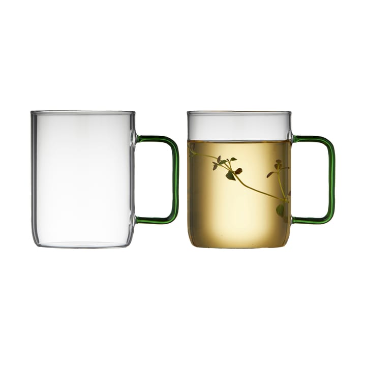 Torino glass mug 40 cl, Green Lyngby Glas