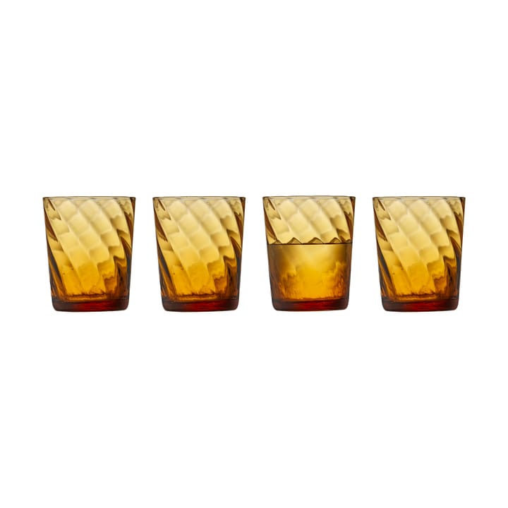 Vienna water glass 30 cl 4-pack, Amber Lyngby Glas