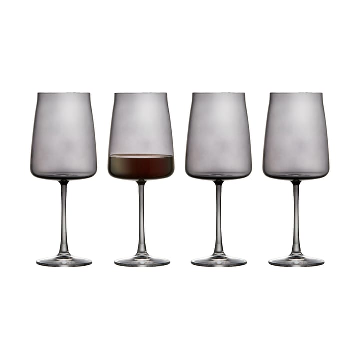 Zero red wine glass 54 cl 4-pack, Smoke Lyngby Glas