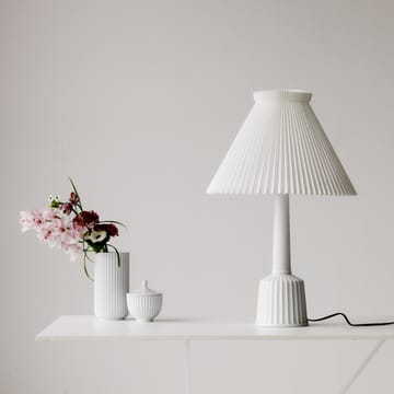 Esben klint table lamp - White, h.65 cm - Lyngby Porcelæn