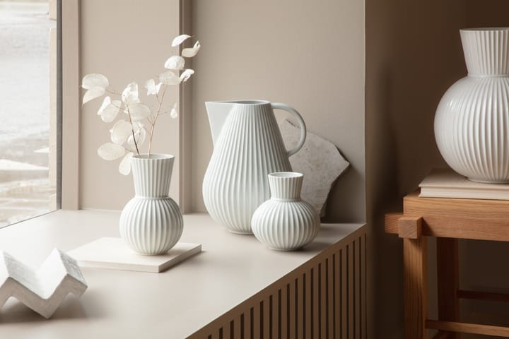 Lyngby Tura vase white, 14.5 cm Lyngby Porcelæn