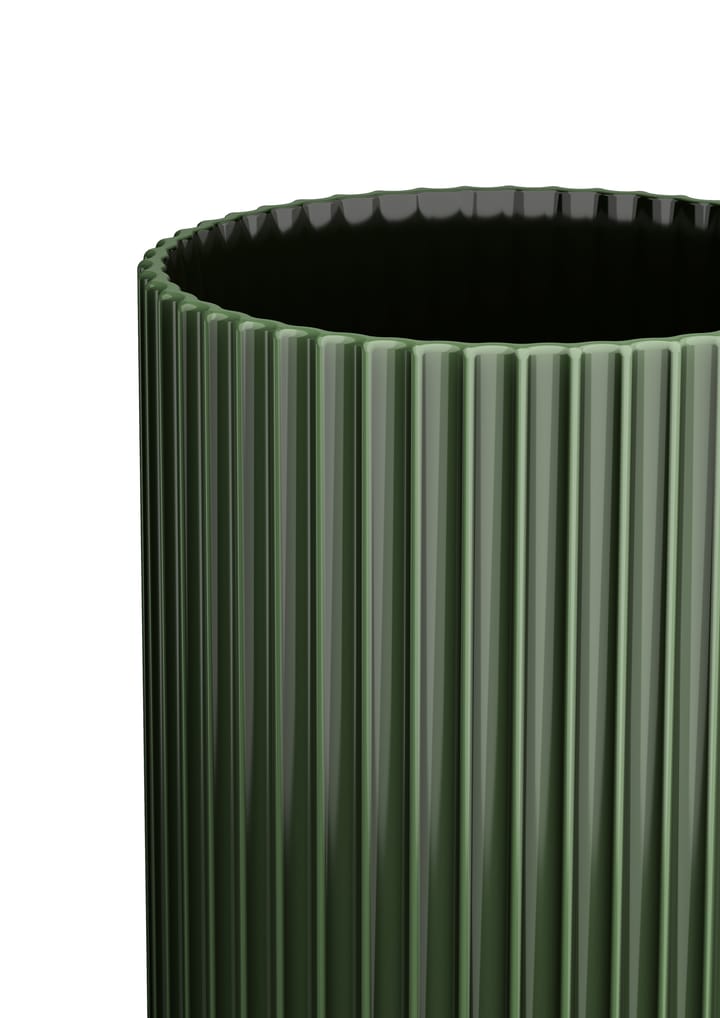 Lyngby vase, Dark green, 31 cm Lyngby Porcelæn