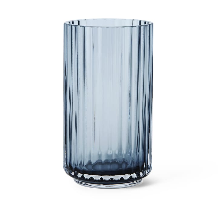 Lyngby vase glass midngiht blue, 12.5 cm Lyngby Porcelæn