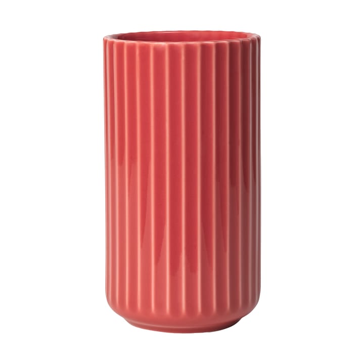 Lyngby vase, Red, 15.5 cm Lyngby Porcelæn