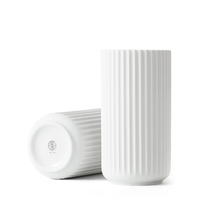 Lyngby vase white matte, 20 cm Lyngby Porcelæn