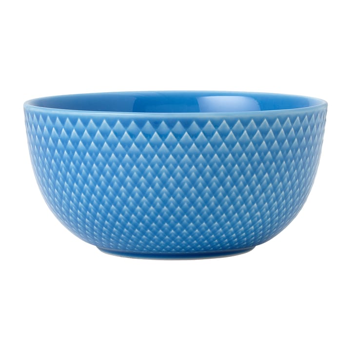 Rhombe bowl Ø13 cm - Blue - Lyngby Porcelæn