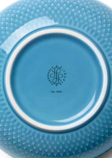 Rhombe bowl Ø15.5 cm - Blue - Lyngby Porcelæn