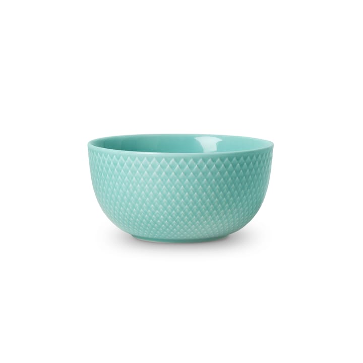 Rhombe bowl 50 cl, aqua Lyngby Porcelæn