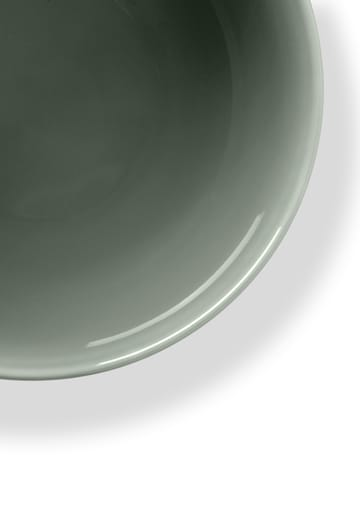 Rhombe Earth Bowl Ø13 cm - Moss - Lyngby Porcelæn