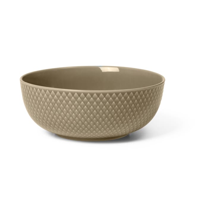 Rhombe Earth Bowl Ø15.5 cm - Clay - Lyngby Porcelæn