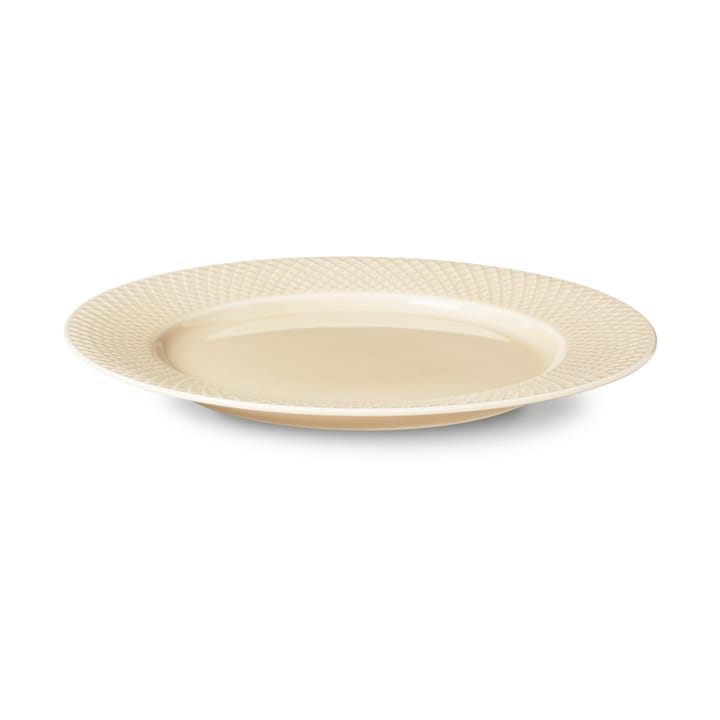 Rhombe Earth dinner plate Ø27 cm, Marble Lyngby Porcelæn