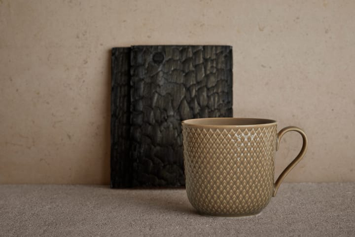 Rhombe Earth mug 39 cl, Clay Lyngby Porcelæn