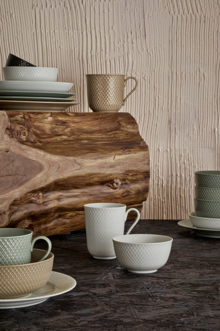 Rhombe Earth mug 39 cl, Moss Lyngby Porcelæn