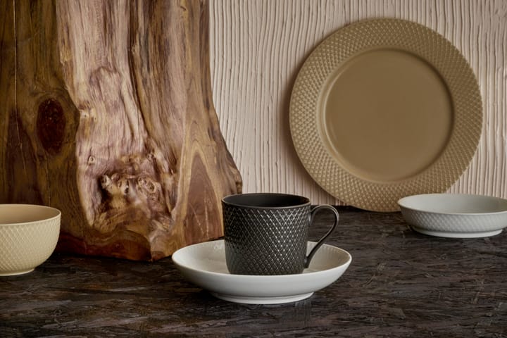 Rhombe Earth mug 39 cl, Slate Lyngby Porcelæn