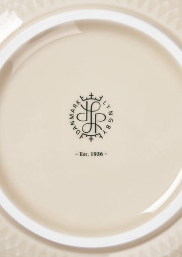 Rhombe serving bowl Ø22 cm - Marble - Lyngby Porcelæn