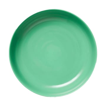 Rhombe serving bowl Ø28 cm - Green - Lyngby Porcelæn